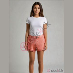 Women's Old Navy Shorts Size 2 Orange Floral